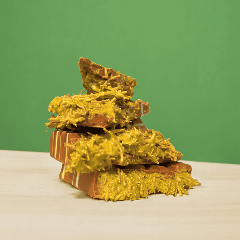Dubai chocolade reep pistachevulling crunchy