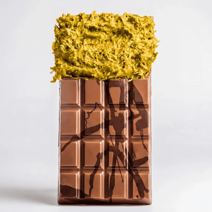 HML Dubai Chocolates® Πολυτελής Μπάρα με Φιστίκι (220 γρ.)